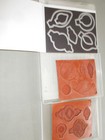 Stampin up  Ornament Keepsakes Clear Mount Set   Holiday Ornaments Dies