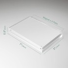 5 Pack Acrylic Picture Photo Frame Magnetic 5x7  Clear Free Standing  5x7 Inch