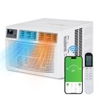 8000 Btu Window Air Conditioner With Heat  Wifi Ac Unit   Heater Combo W  Remote