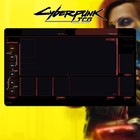 Playmat Cyberpunk Tcg - 2077 Interface - 24  x14   600x350x2mm Bag Included