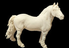 Unpainted Breyer Like Large Traditional Resin Model  turbo  Draft Horse Stallion