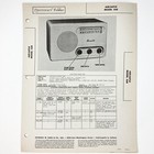 1947 Aircastle Radio Model 568 Wire Schematic Service Manual Vintage Original