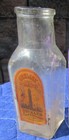 Antique Vintage Victorian 1880s Obelisk Pickle Bottle Jar Country Store Display