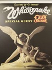 Vintage Whitesnake Ozzy Osbourne Poster 1983 Saints N Sinners Germany Framed