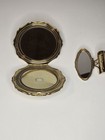 Vintage Stratton Compact Mirror Lipstick Set Lipview Mirror Antique 1950s 1960s