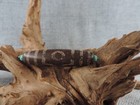 Authetic Energy Old Tibetan Agate Dzi Bead Amulet For Pendant Gzi Bead I