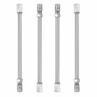 Tire Valve Stem Extensions  4 Pcs 4 Inch 100mm Valve Stem Extension Rods With