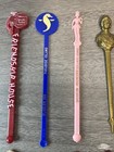 Vintage Drink Bar Stir Swizzle Sticks Lot Of 24 Variety  2
