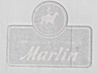 Marlin Americas Largest Rilemaker Horse N Rider Very Collectable Variation Decal
