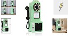 Antique Telephone Rotary Dial Wall Mounted Vintage Retro Decor 9 8 In Green Iron