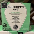 Summer s Eve Cleansing Cloths Aloe Love - 16 Count - Lot Of 3x Boxes -new Look