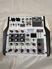 Bomge Professional 6 Channel Bluetooth Dj Audio Mixer Controller With Usb Audio