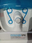 Homedics Pedicure Spa Heated Footbath Heat Massage Bubble Feet Foot Toenail Bath