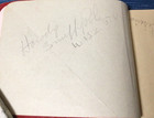 Al Rawley Azalea Trio Autograph Book Vtg Signed Western Hillbilly Music 924a