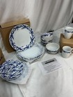 Mcleland 16 Piece Blue And White Dish Set