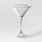 4pk Entertaining Martini Cocktail Glass Set - Threshold    8oz Capacity  Set Of 4