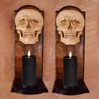 Black Flameless Candles Set Of 2  2 2x5 Inch  Real Wax Flickering Led Candles 