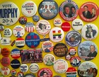 100 Diff Political Presidential Cause Campaign Pinbacks Pins Buttons Lot 1940s  