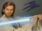Ewan Mcgregor Autographed Signed 8x10 Photo Star Wars Jedi Beckett Bas Coa