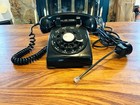Vintage Western Electric 1956 Working Telephone  Black Desk Phone