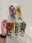 Set Of 5 Vintage 1976 Pepsi Batman Glass Tumblers In Perfect Condition Dc