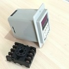 Us Stock Asy-3d 1-999m Ac110v Power On Delay Timer Digital Time Relay 8p W  Base