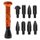10 Pcs Diy Paintless Dent Repair Kit  Metal Tap Down Pen Dent Remover With 9 