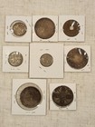 Vintage World Silver Coun Lot 1900 Newfoundland 50c  1951 Saudi Arabia 1 Riyal