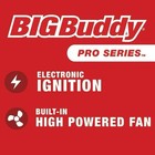 Portable Radiant Big Buddy Heater With Hose And Adapter