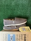 Tom s Women s Classics Canvas Sz Women s 5  gray  Nwt   ships Today   Authentic