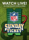 Nfl Sunday Ticket Max W red-zone 2023-24 Full Season Warranty Fast Delivery
