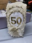Wedding Anniversary Toasting Glasses  Anniversary Flutes  50th Anniversary Cndl