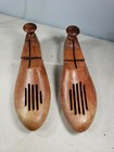Pair Of Vintage Wood Wooden Cobblers Shoe Mold Marked No 74