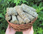 Set Of 3 Mugwort Smudge Sticks  house Cleansing Remove Negativity Black Sage 