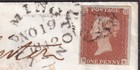 1841 Bs15 Sg8 1d Red Brown Plate 26 Cover Leamington Cross To London  be 