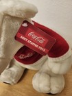 Coca-cola Polar Bear Plush Stuffed Animal Red Sweater W  Hang Tag 2000 02477