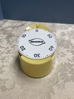 Vtg Mirro 60 Min Kitchen Timer Harvest Gold Mcm Works Great