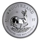 2017 South Africa Krugerrand 1 Oz 1 Rand Coin  999 Silver - 50th Anniversary