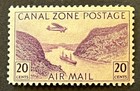 Travelstamps  Canal Zone Stamps Scott  c11  20 Cent Airmail Issue Mint Og H