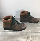 Ems Made In Italy Hiking Hiker Brown Leather Backpacking Womens Boots Size 10