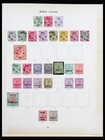Lot 40114 Stamp Collection India Service 1866-1930 On Albumpages 