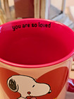 Peanuts Snoopy Woodstock Large Coffee Mug  you Are So Loved  Valentine s Day
