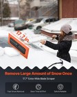Vevor  4   car  roof  snow  rake  17 7   foam  blade  no  scratch  lightweight  snow  removal