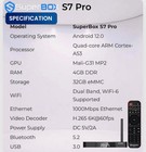 Superbox S7 Pro 6k 32gb Premium Edition Android Streaming Media Player Bundle