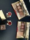 Estee Lauder 4-piece Makeup Lot 2 Eyeshadow Blush Palettes 2 Lipsticks New
