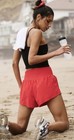 New Free People Carpe Diem Shorts Red Fp Movement Athletic Size S Small