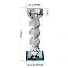 7  Tall Clear Glass Crystal Candle Holders Candlestick Wedding Party Decorations