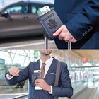 Rfid Blocking Passport Holder Travel Wallet Leather Case Cover Vaccine Card Hold