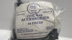 Marx Toys 1 32 Civil War Accessories     24 Pcs     Mxr-cwab     Sealed     Mexico