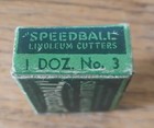 Box  15 Speedball Linoleum Cutters No  3